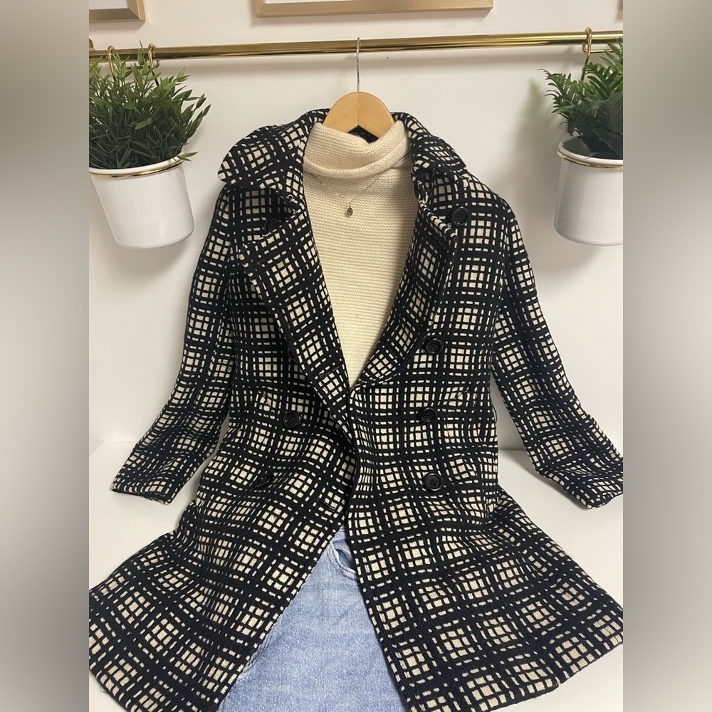 Club Monaco Plaid Jacket